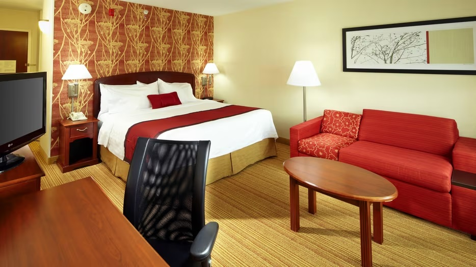 Habitación Estándar Courtyard by Marriott Newark Granville