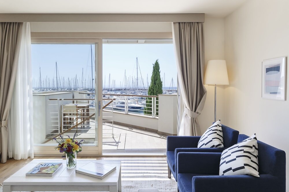 Номер Standard Дуплекс с 2 комнатами с видом на море Marina di Scarlino Resort