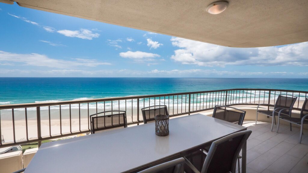 Апартаменты с 3 комнатами с видом на океан Norfolk Luxury Beachfront Apartments