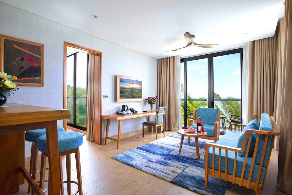 Suite con balcone e con vista sull'oceano Marina Bay Vung Tau Resort & Spa