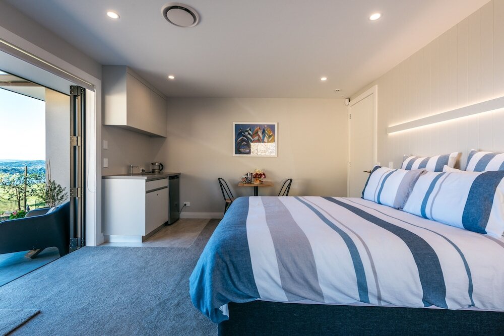 Luxe chambre The Apartment at Te Whau Point