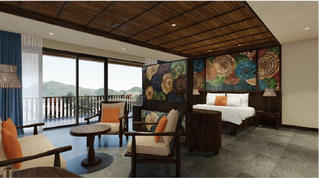 Familie Zimmer 2 Schlafzimmer mit Meerblick Amiana Resort Nha Trang