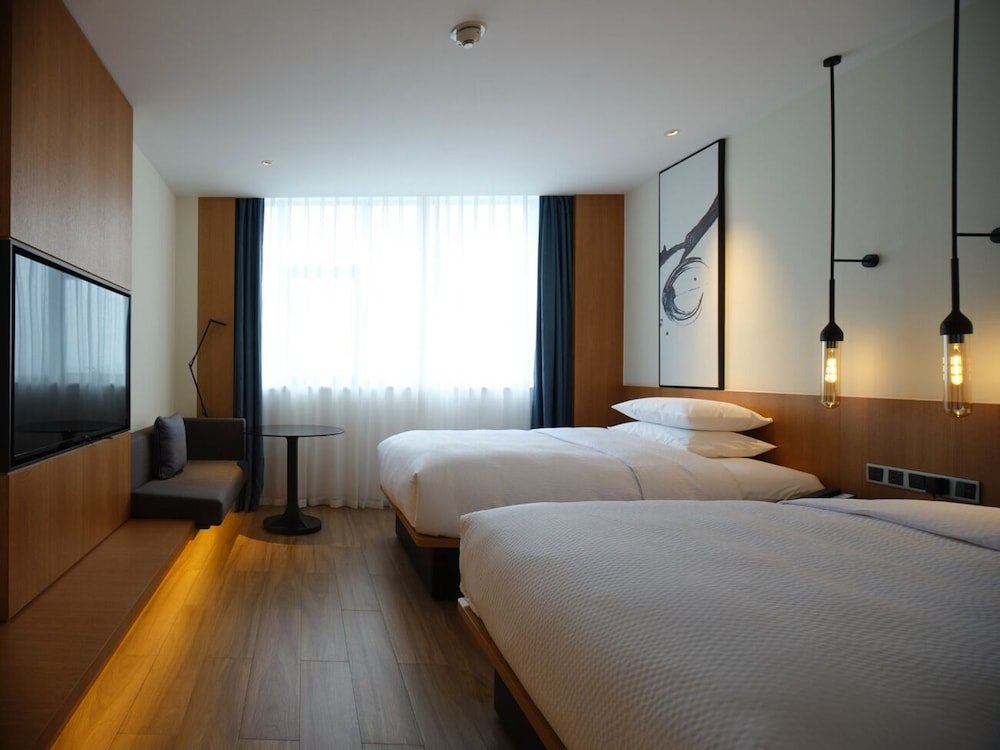 Standard Vierer Zimmer mit Stadtblick Fairfield BY Marriott Yuyao
