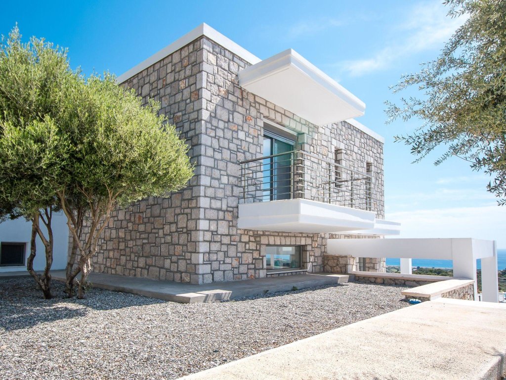 Вилла с видом на море Sea view Villa in Kalythies with Private Pool near 3 Beaches