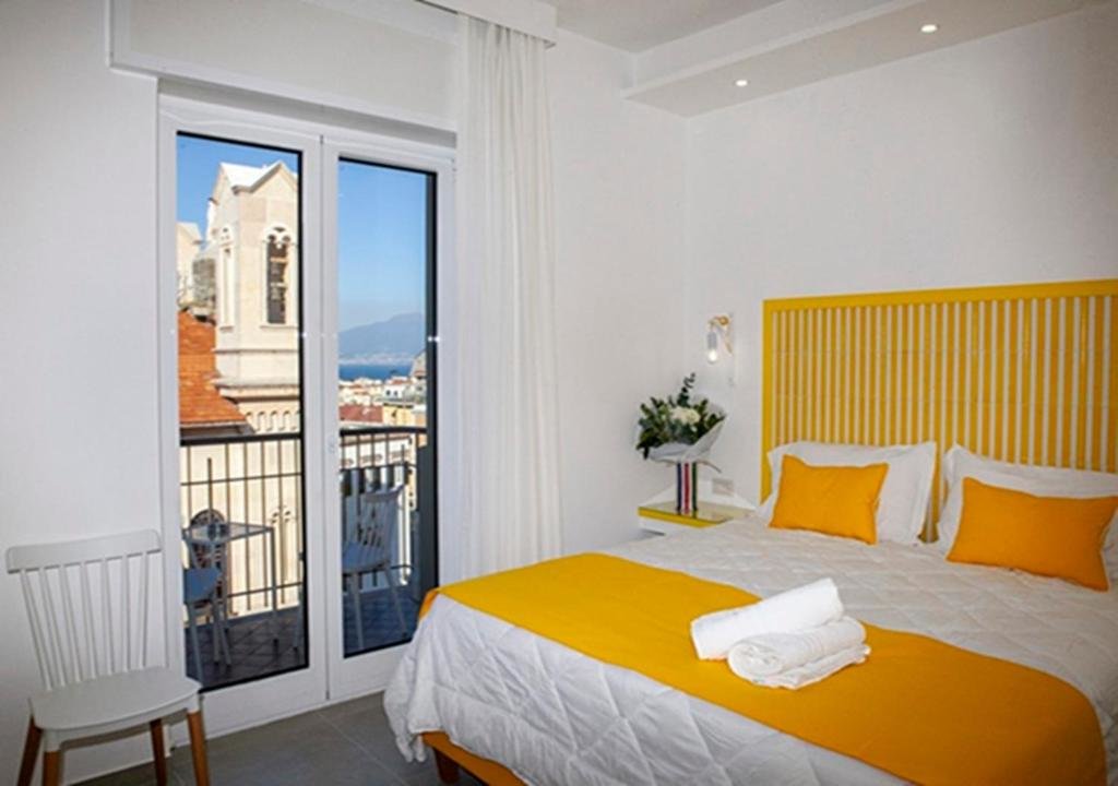 Standard Double room with balcony and with sea view Al Campanile
