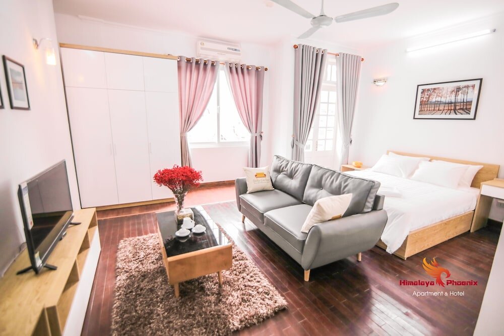 Double Studio with balcony Himalaya Phoenix Apartment & Hotel