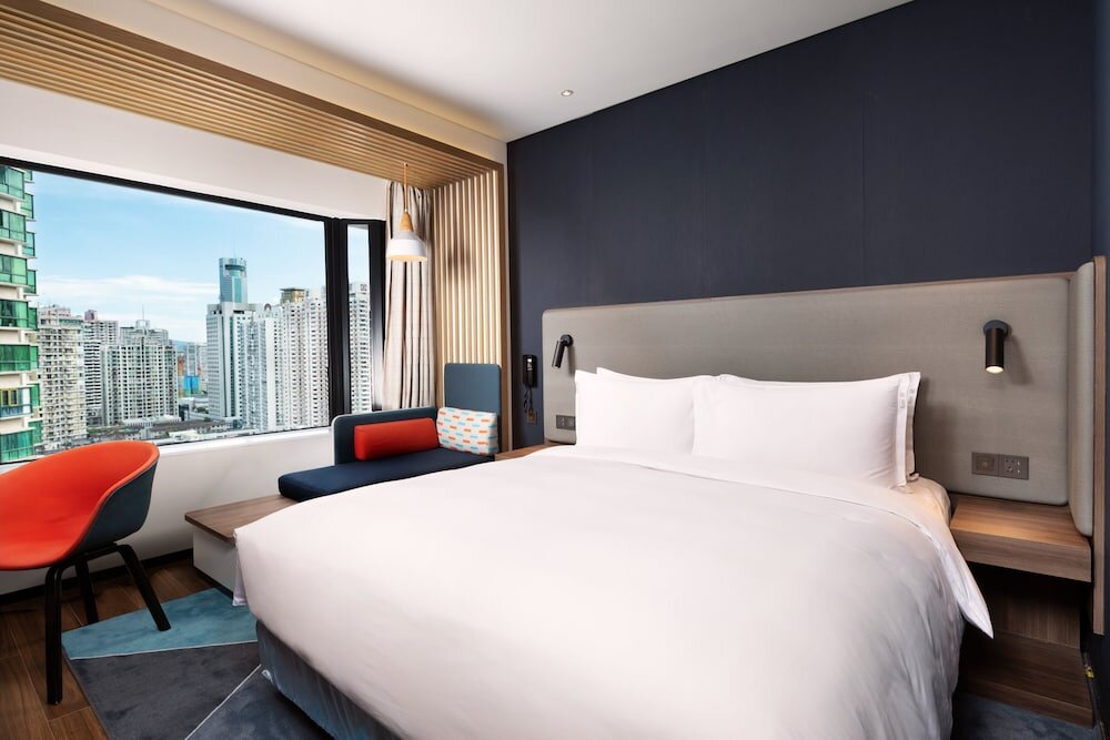 Standard Doppel Zimmer mit Stadtblick Holiday Inn Express Shenzhen Dongmen, an IHG Hotel
