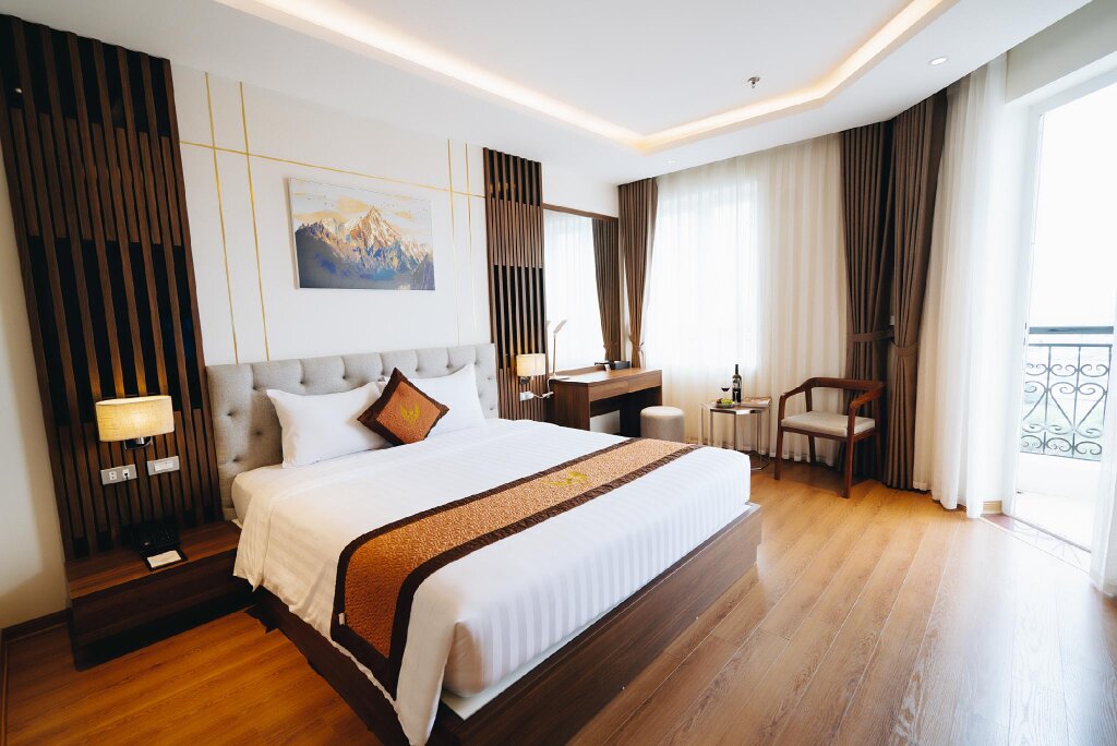 Deluxe Double room Manh Quan Luxury Hotel