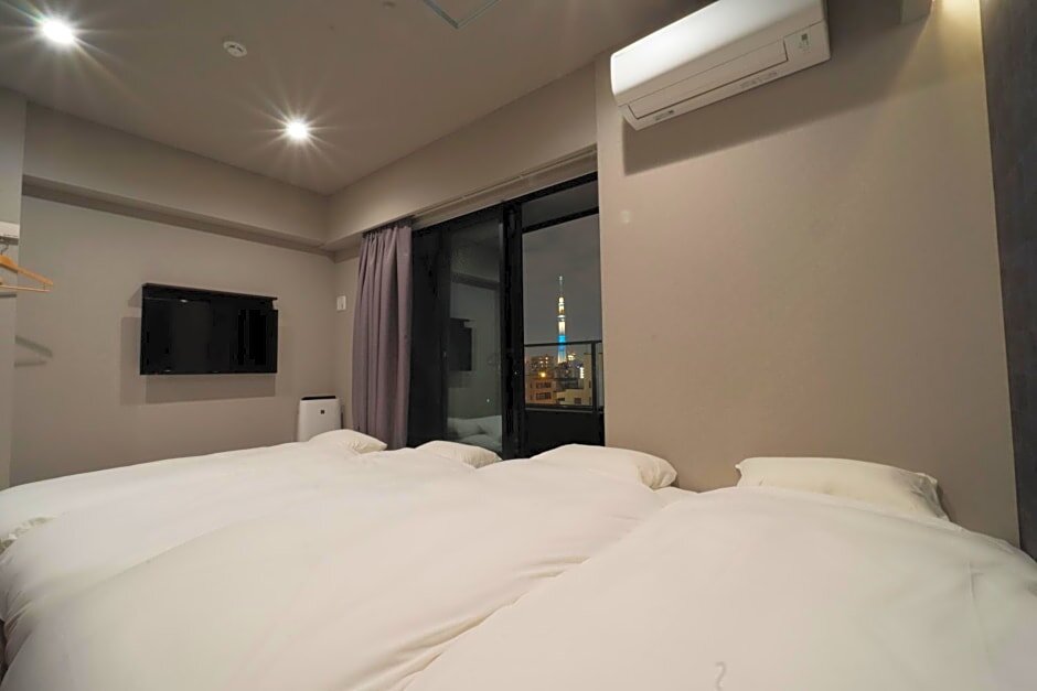Standard famille chambre Grids Tokyo Asakusa-bashi Hotel&Hostel - Vacation STAY 92217