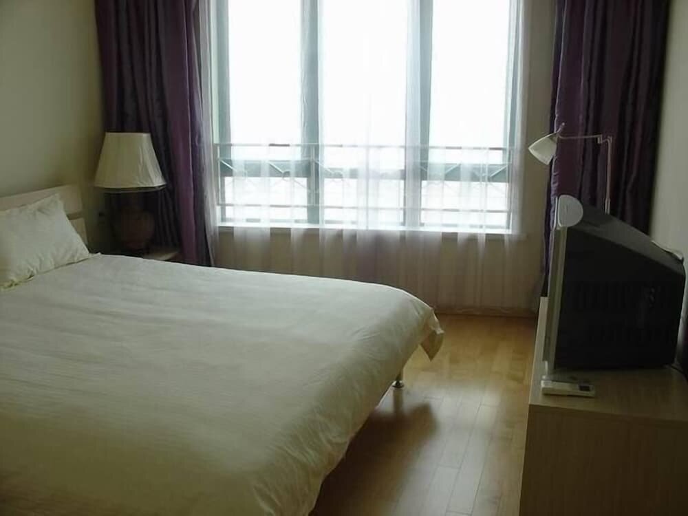 Suite De lujo 1 dormitorio con balcón Mayson Shanghai Pudong Serviced Apartment