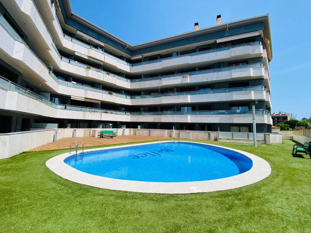Апартаменты Fenals beach lux apartment with swimming pool