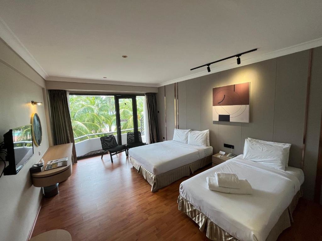 Standard Dreier Zimmer mit Meerblick Tunamaya Beach & Spa Resort - Desaru