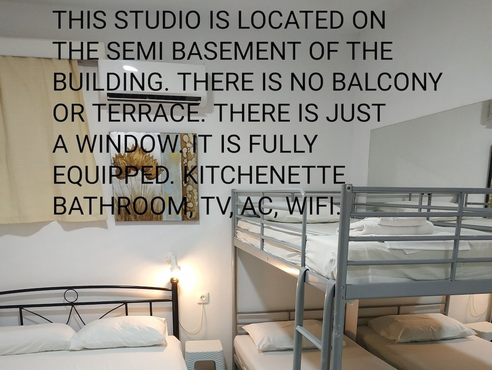 Estudio 1 dormitorio Super Economy Studio. Located On the Ground Floor