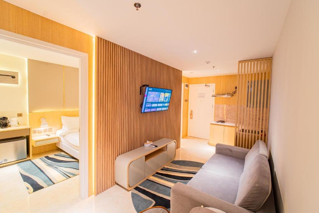 Standard Family room with sea view Pentacity Hotel Balikpapan