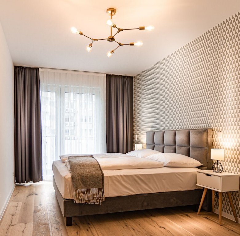 Апартаменты Deluxe Sleep Inn Düsseldorf Suites