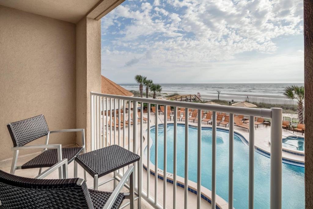 Двухместный номер Standard с балконом и oceanfront Courtyard by Marriott Jacksonville Beach Oceanfront
