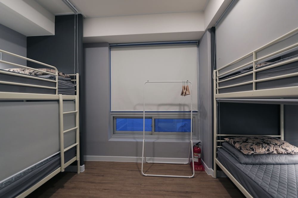 Кровать в общем номере (женский номер) Blueboat Hostel Haeundae