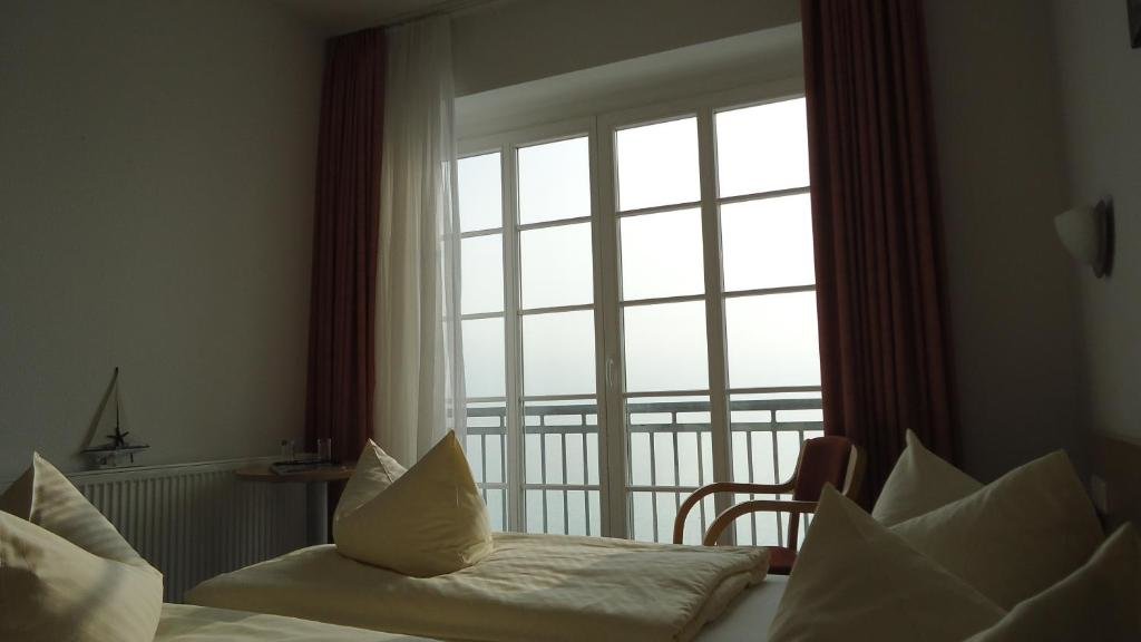 Standard Double room with sea view Hotel Garni Meeresgruß