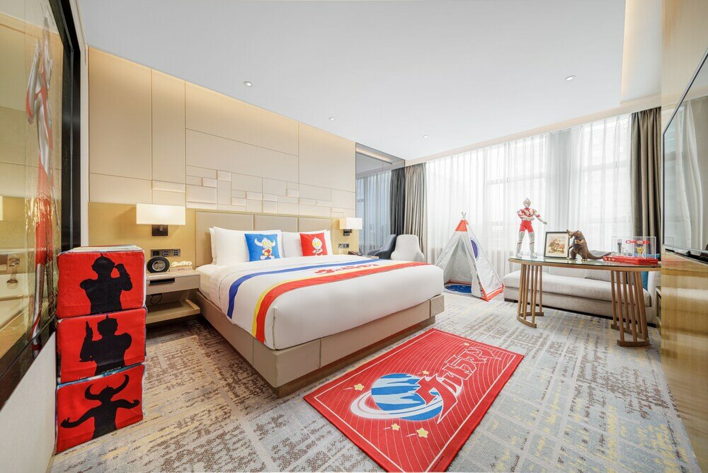 Standard Double Family room Chengdu Marriott Hotel Financial Centre