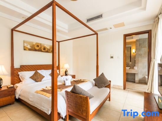 Suite 2 dormitorios con vista al jardín Aegean Suites Sanya Yalong Bay Resort