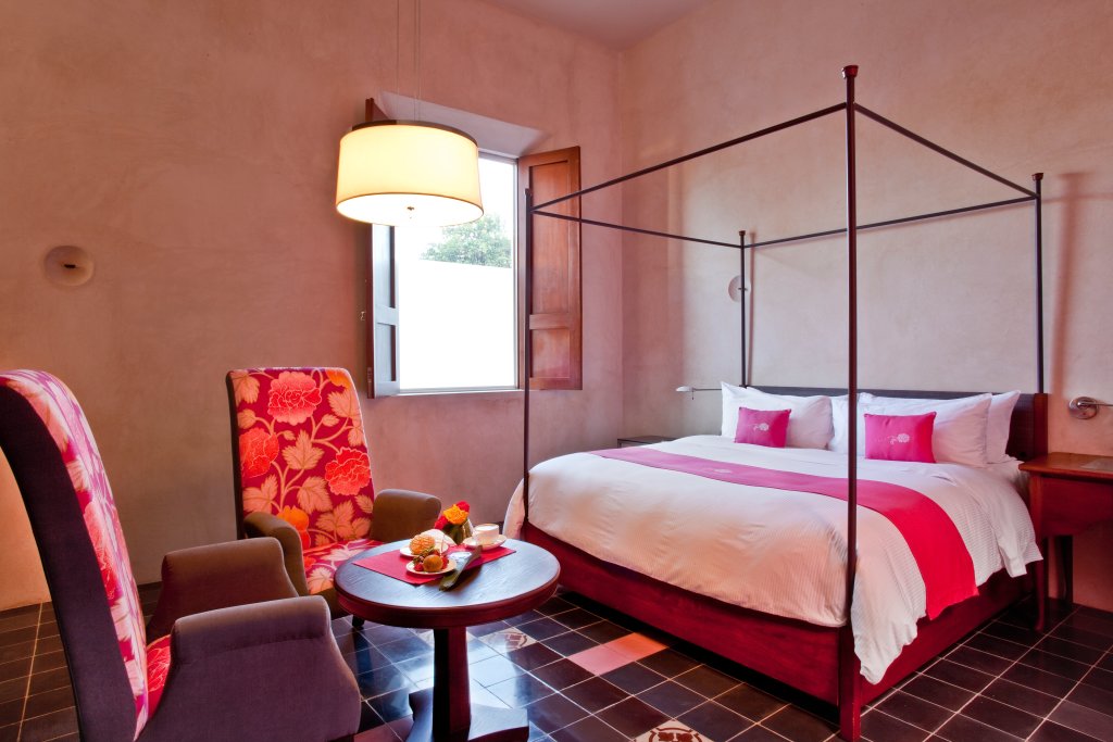Двухместный номер Deluxe Rosas & Xocolate Boutique Hotel and Spa Merida, a Member of Design Hotels