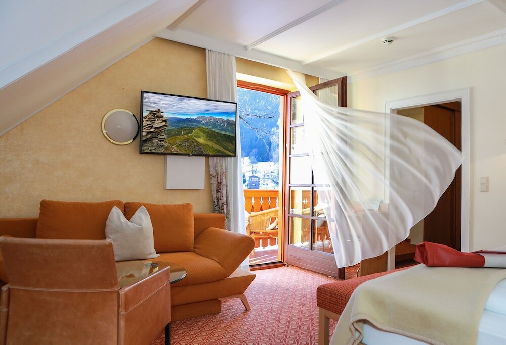 Двухместный номер Comfort с балконом и с видом на горы Hotel Vitaler Landauerhof