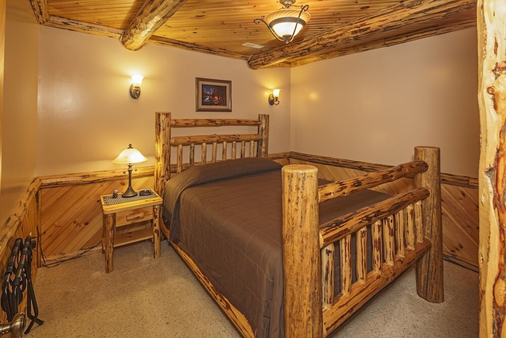 Luxe suite 2 chambres Sojourner's Lodge & Log Cabin Suites