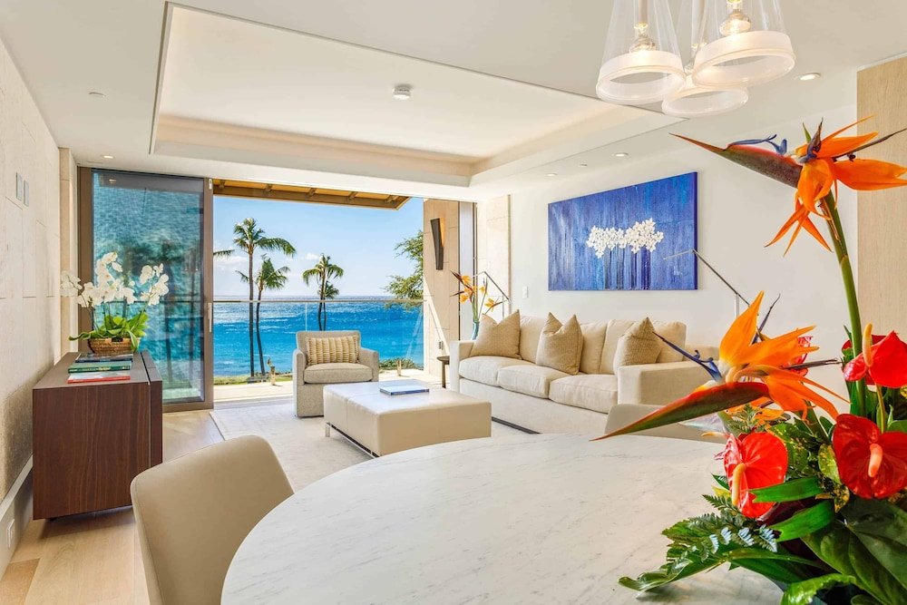 Standard Zimmer 2 Schlafzimmer mit Balkon und am Strand Mauna Kea Residences