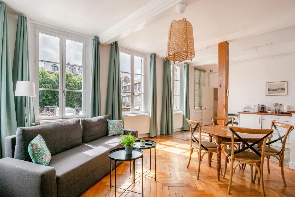 Apartment Hypolite 1 New - Cocooning flat - 80 meters from the Port of Honfleur
