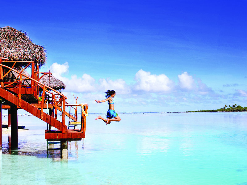 Бунгало Deluxe Aitutaki Lagoon Private Island Resort