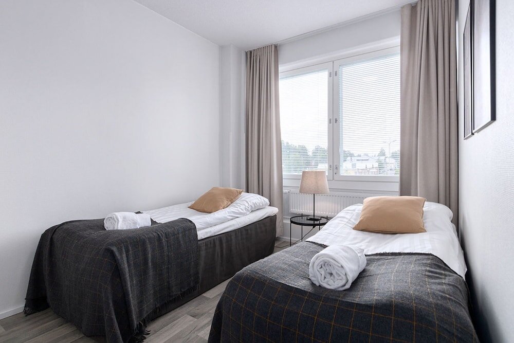 Апартаменты с 2 комнатами Forenom Serviced Apartments Rauma Kaivopuisto