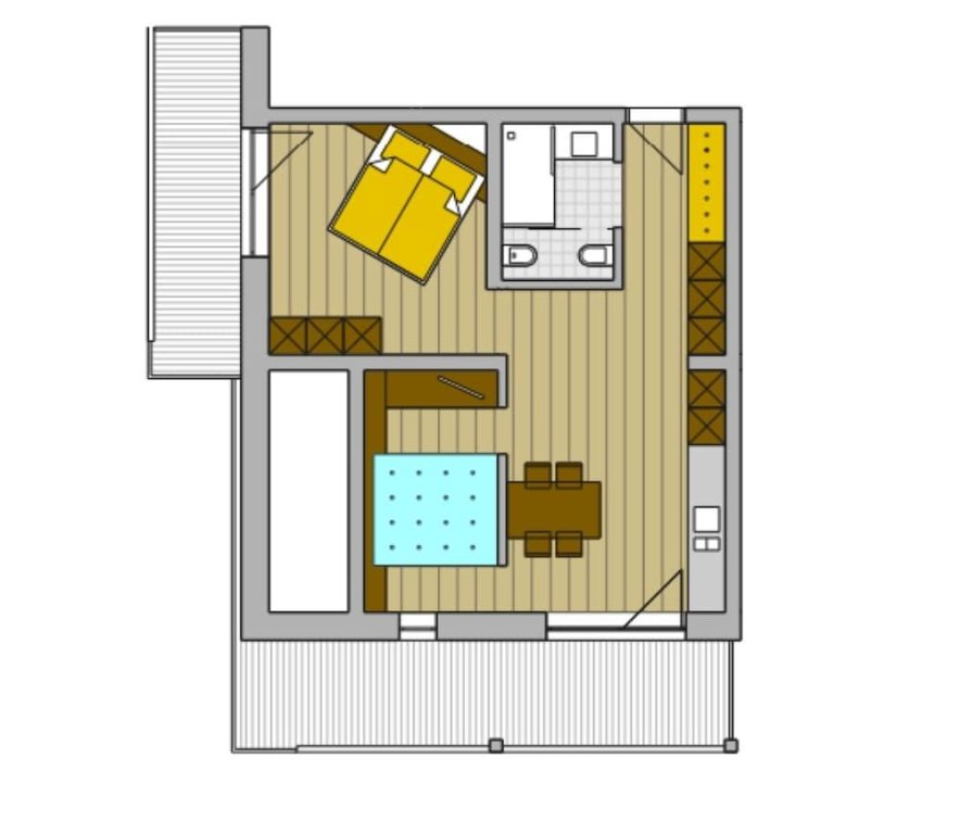 Standard Zimmer Garni Residence Alnö