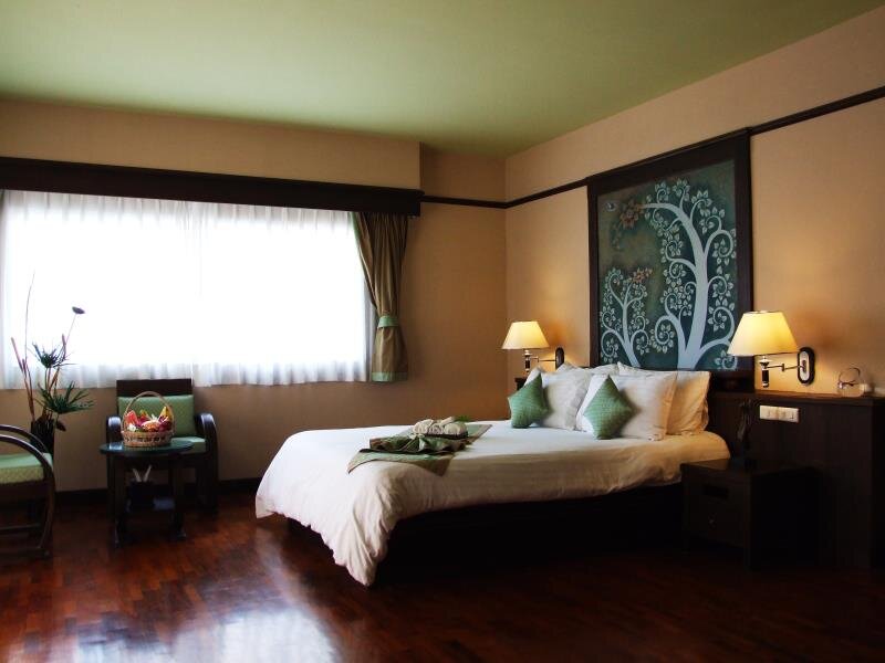 Семейный номер Standard с 2 комнатами Sarita Chalet & Spa- 萨里塔酒店 -โรงแรม ศริตา ชาเลต แอนด์ สปา จอมเทียน