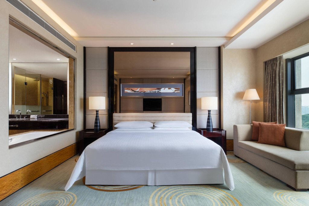 Standard Doppel Zimmer mit Flussblick Sheraton Zhongshan Hotel