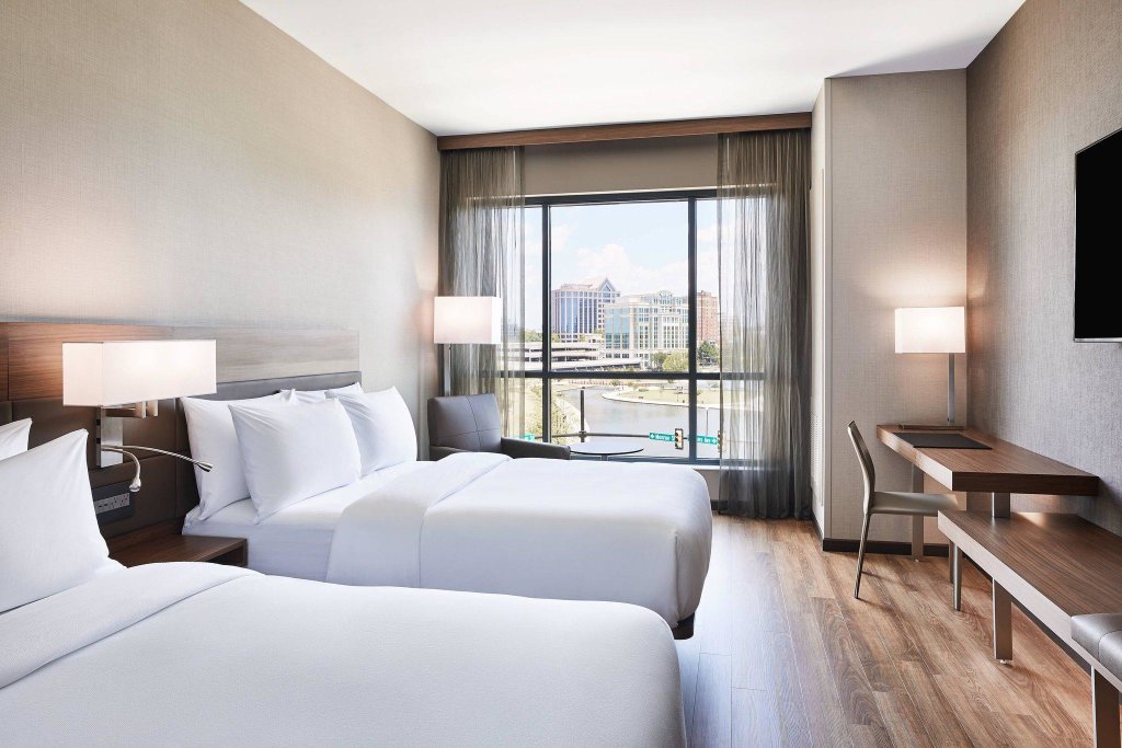 Standard Double room with city view AC Hotel by Marriott Huntsville Downtown