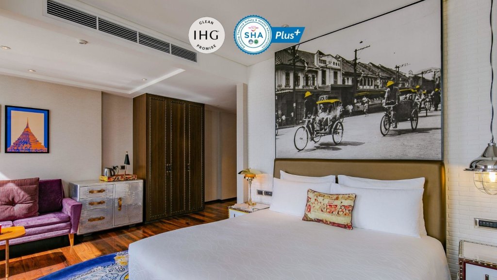Номер Standard Hotel Indigo Bangkok Wireless Road, an IHG Hotel