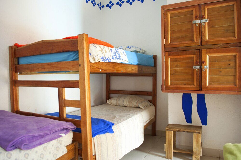 Кровать в общем номере Divanga Hostel