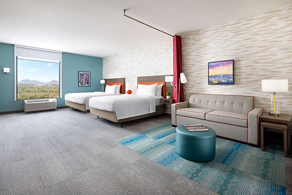 Двухместный люкс Home2 Suites By Hilton North Scottsdale Near Mayo Clinic