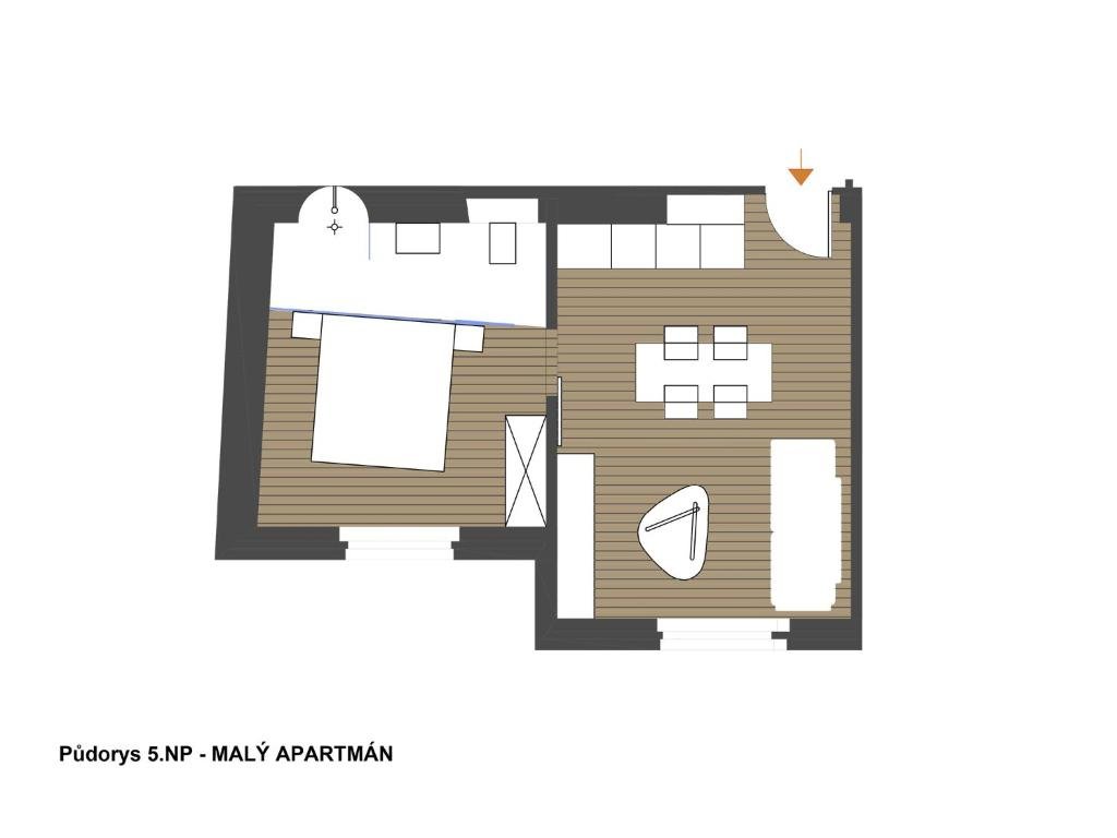 Appartement Apartments Bohemia Rhapsody