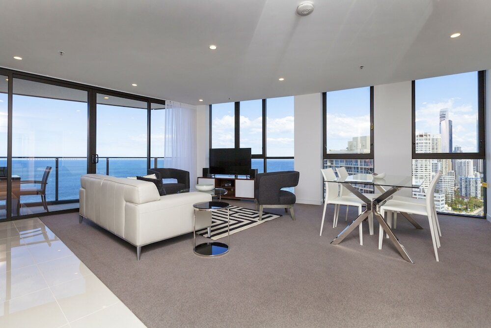 Habitación Estándar 2 dormitorios con balcón y con vista al océano Rhapsody Resort