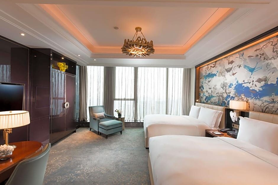 Двухместный номер Deluxe с красивым видом из окна Waldorf Astoria Chengdu