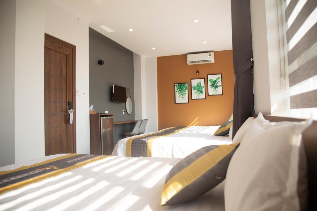 Standard Familie Zimmer mit Balkon Khách sạn Phú Yên - BaKa Hotel