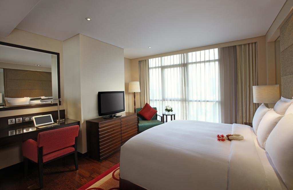 Люкс c 1 комнатой Sathorn Vista, Bangkok - Marriott Executive Apartments