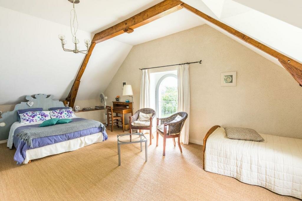 Standard Double room with garden view Rive Gauche - Chambres d'hôtes en bord d'Authion