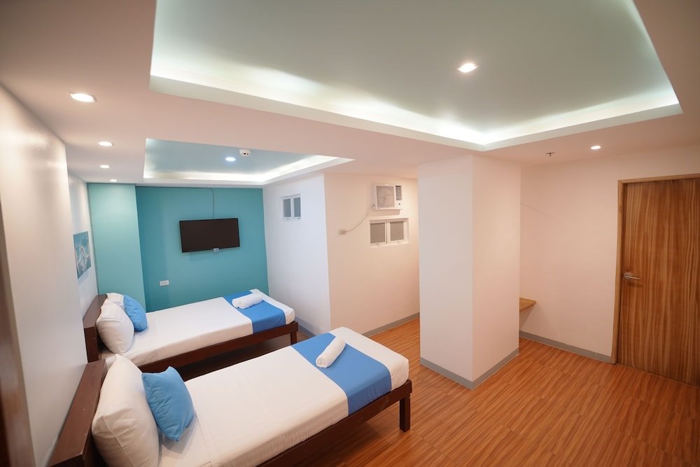 Standard double famille chambre Vue sur la ville Arzo Hotel Makati Premier
