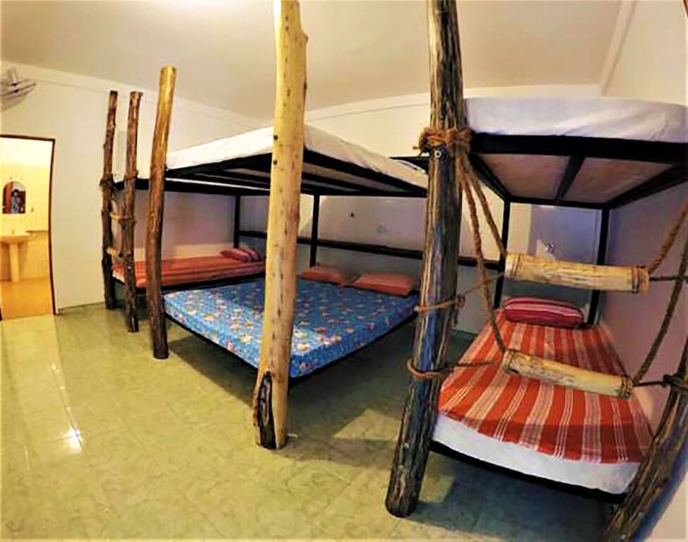 Кровать в общем номере c 1 комнатой Jungle Vista Backpackers