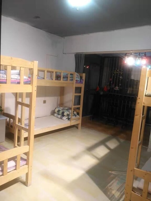 Bett im Wohnheim Youth Hostel in Xi'an