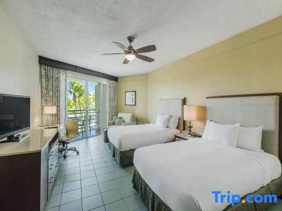 Standard Doppel Zimmer mit Balkon und mit Poolblick Hilton Ponce Golf & Casino Resort