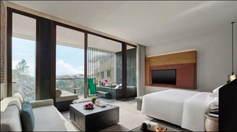 Premier Double room with balcony Banyan Tree Nanjing Garden Expo
