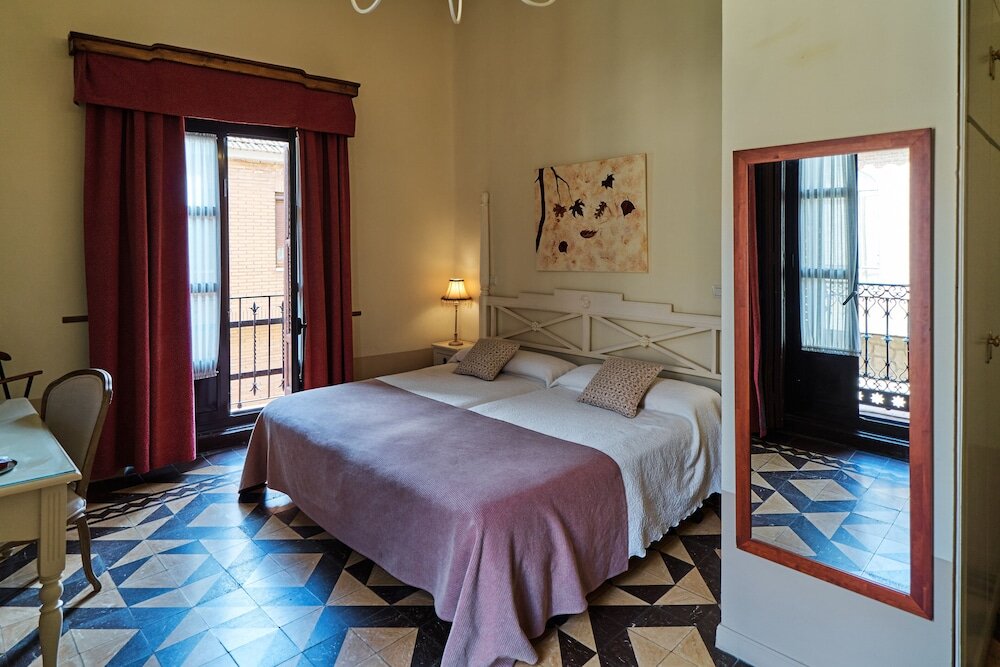 Standard Double room with balcony Hotel Rural La Vida de Antes